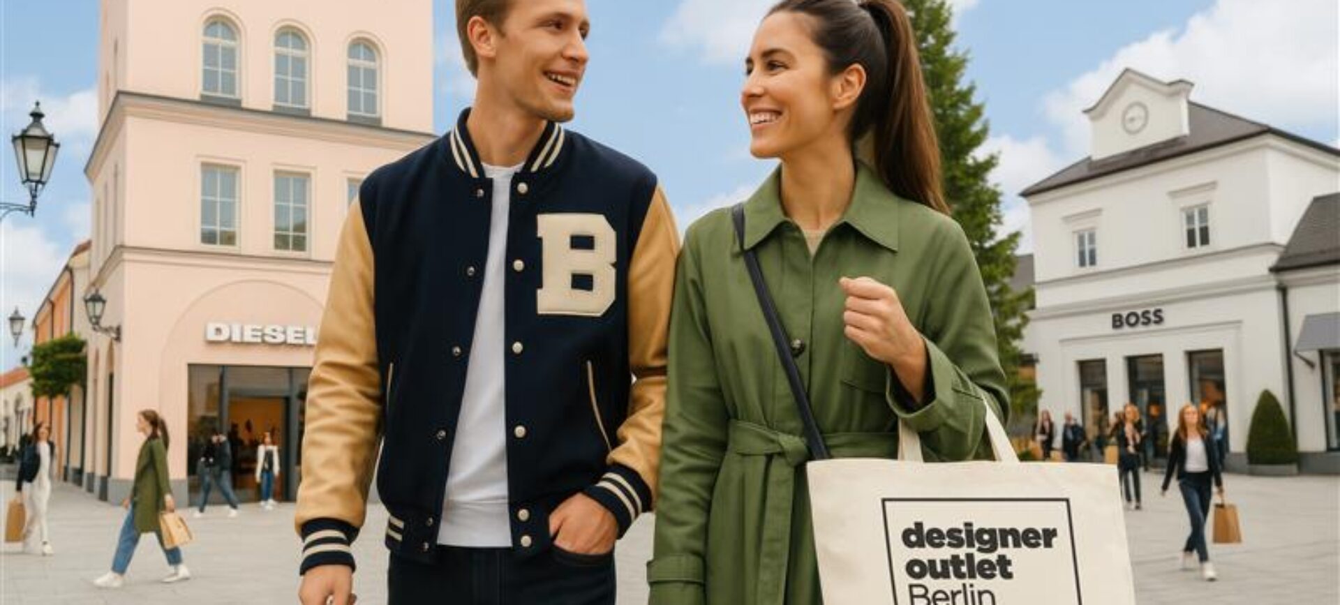 Couple shopping