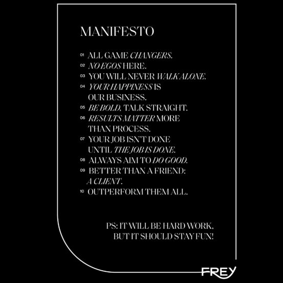 MANIFESTO